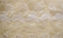 Machine Embroidered Fabric 02