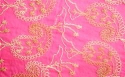 Machine Embroidered Fabric 06