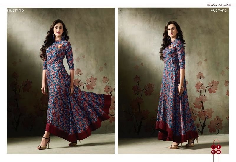 Mugdha Mustard Kurti (9109)