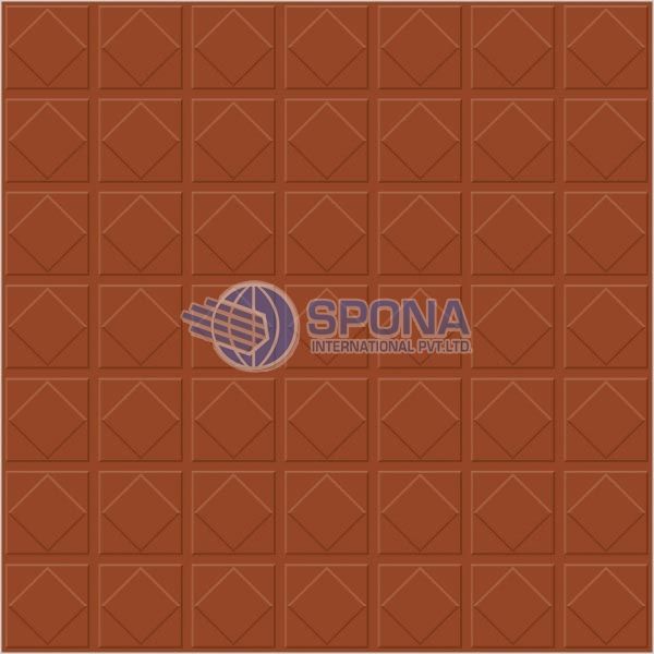 300X300 Dolmen Terra Cotta Series Parking Tile