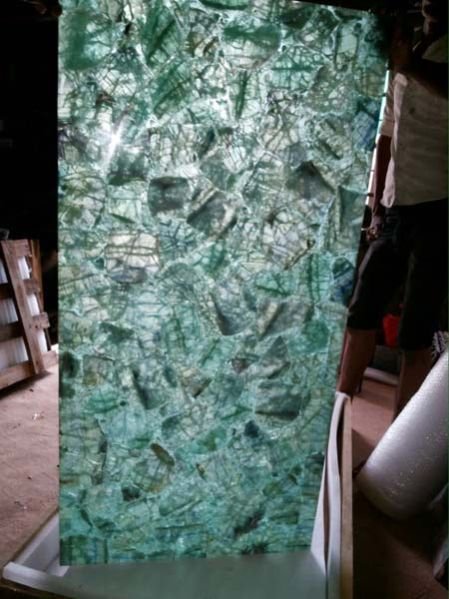 Green Flourite 01 --- Translucent
