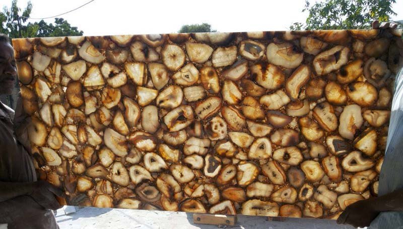 Yellow Agate -- Translucent