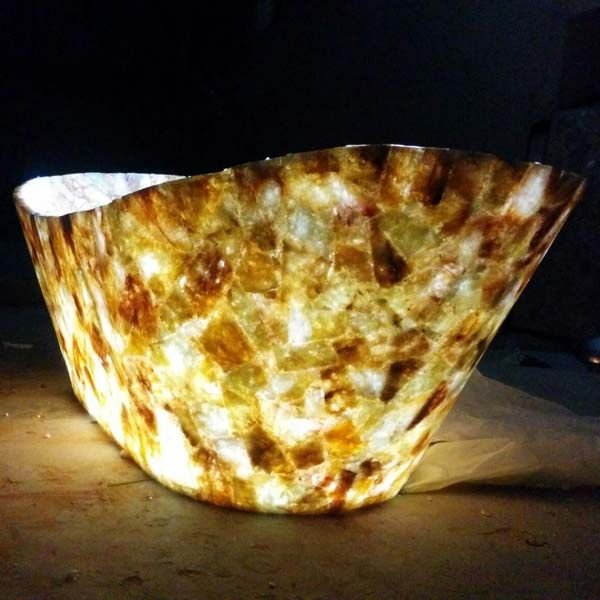 Yellow Qurtz Bath Tub