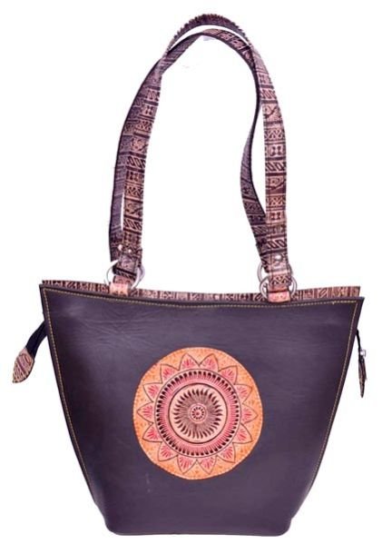 Dark Brown Leather Bag