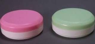 100 Gm PP Flat Cream Jar With Cap