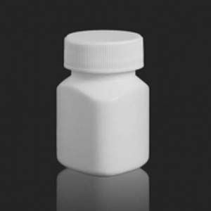 40ml Triangular Tablet Container with 33mm Screw Cap