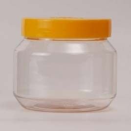 500 Gm Pet Cream Jar With Cap
