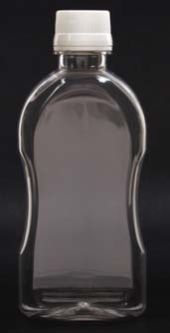 500ml Pet Shalina Bottle with 28mm Pp Cap