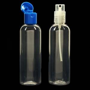 50ml Pet Round Bottle with 15mm Ftc/ Screw Cap