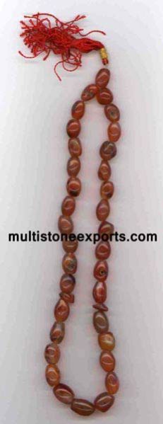 Carnelian Ovel Tasbi