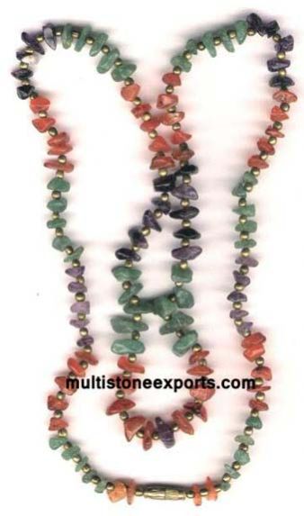 Mix Gemstone Beaded Necklace