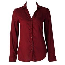 Ladies Maroon Shirt