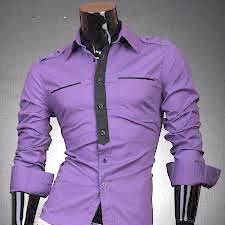 Mens Purple Shirt