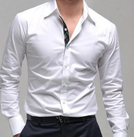 Mens White Shirt