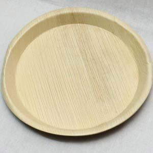 12 Inch Plain Round Leaf Plates