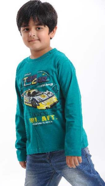 Boys Round Neck T-Shirt 01