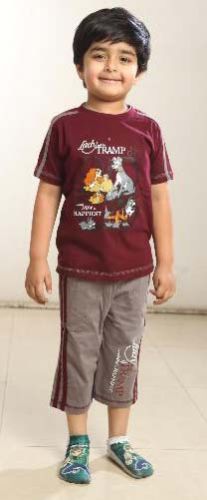 Boys Round Neck T-Shirt 02