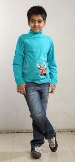 Boys Round Neck T-Shirt 03