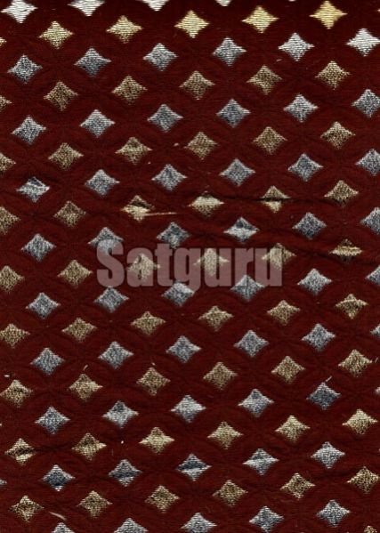 Chakri Jari Matt Fabric 08