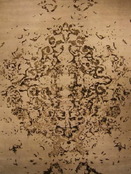 Hand Knotted Indo Nepali Carpet (AE-T124)