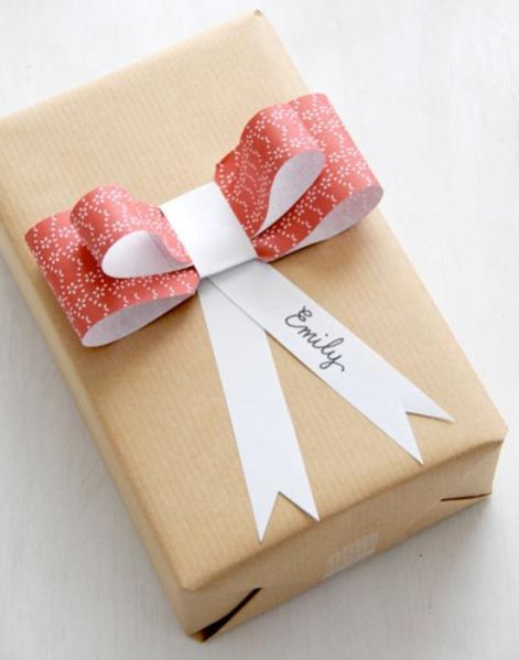 Gift Packing Paper Bow