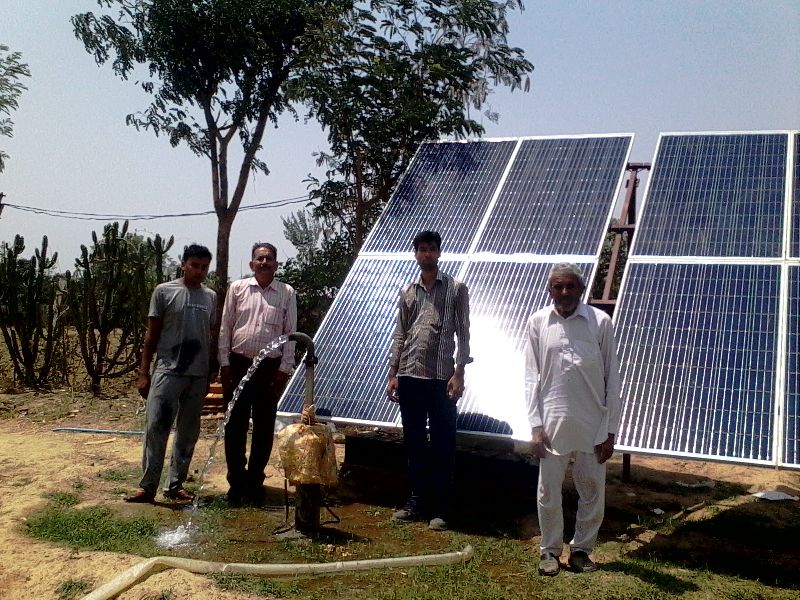 Solar Agriculture Pump Installation 02