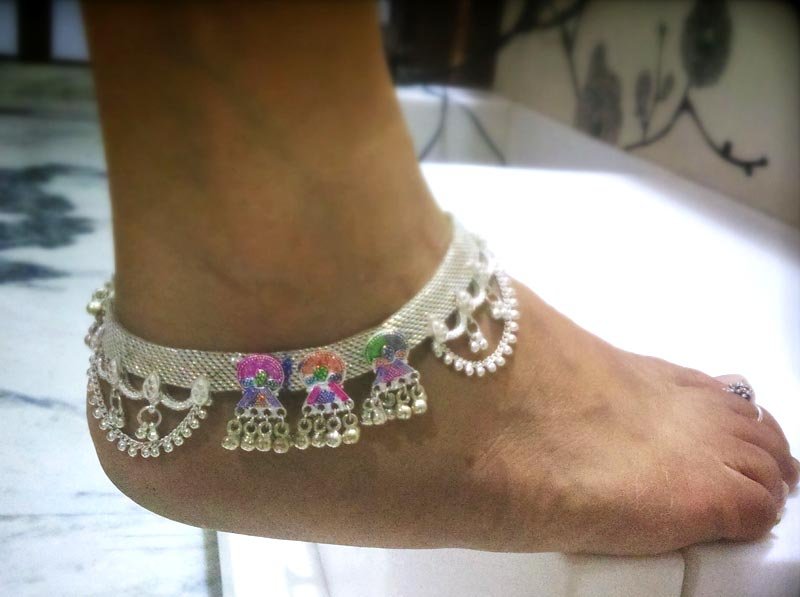 Fancy Double Layer Anklets
