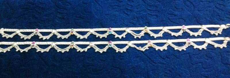 Fancy Jhalar Anklets