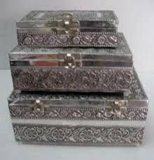 Wooden Boxes 3 pcs set