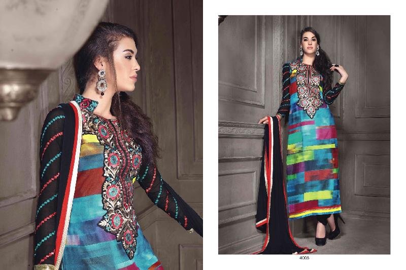 Embroidered Salwar Suits 01