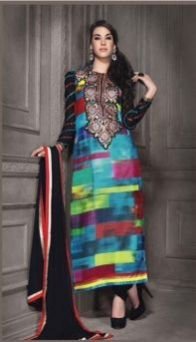 Embroidered Salwar Suits 07