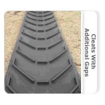 U Cleat Rubber Conveyor Belt