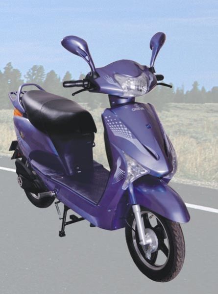 Blue Oreva Electric Bike