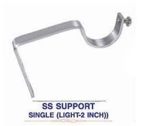 2 Inch Single Light Stainless Steel Support Bracket