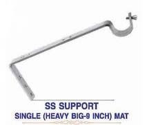 9 Inch Single Heavy Mat Stainless Steel Support Bracket
