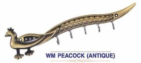 Peacock Shaped Wall Hook