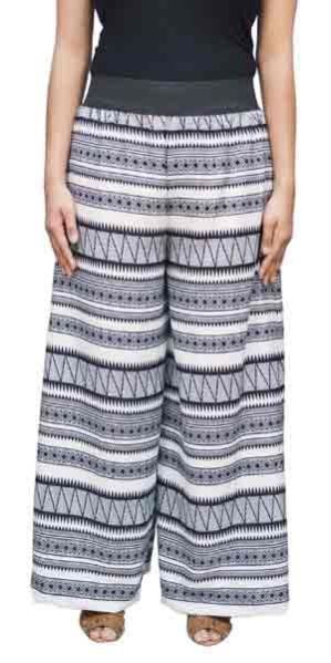 Tribal Print Palazzo Pants