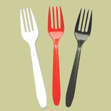 Disposable Plastic Fork 02