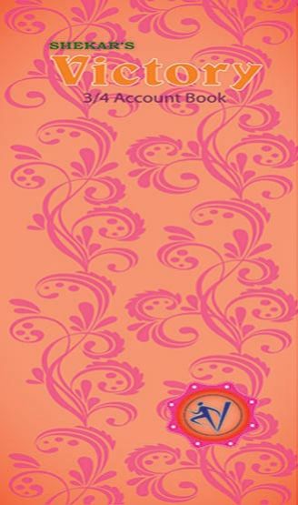 3/4 Account Book