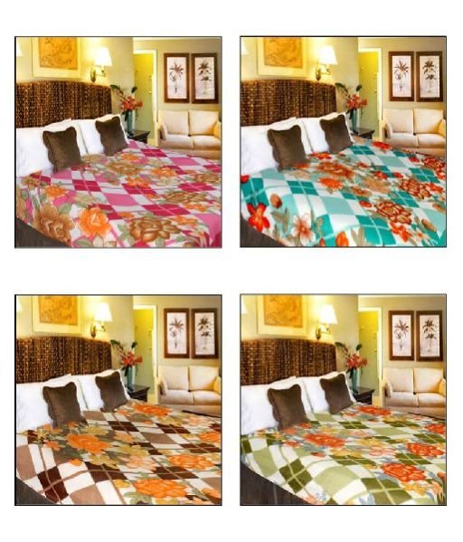 Polar Fleece Blankets Combo