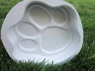 Concrete Dog Bowl 01