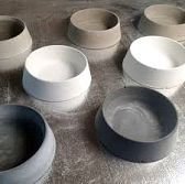 Concrete Dog Bowl 02