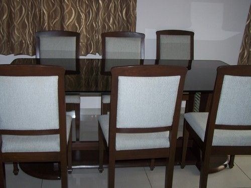 Wooden Dining Table Set 01