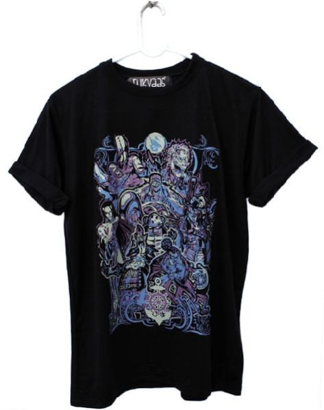 Mens Badass Graphic Print T-Shirt