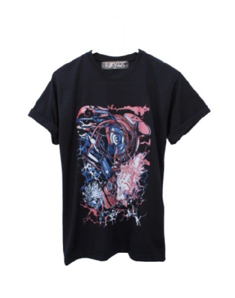 Mens Lost Soul Graphic Print T-Shirt