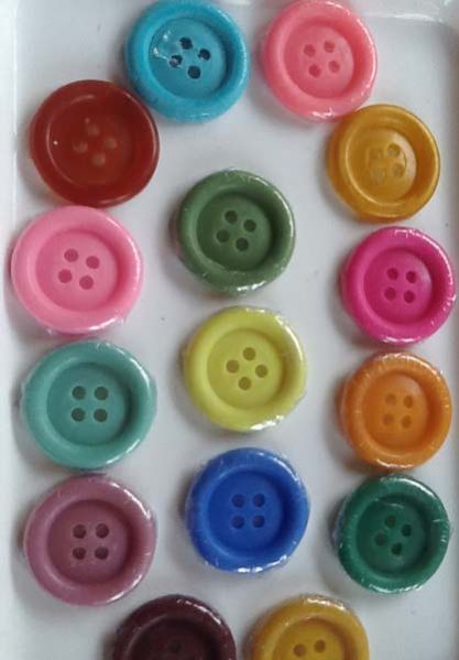 Button Soap  a Set of 4