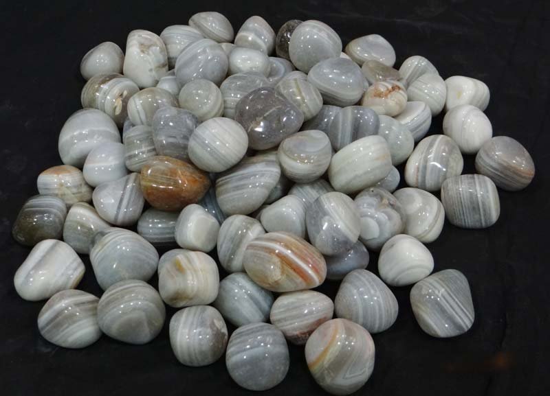 Grey Bended Pebble Stones (P9)