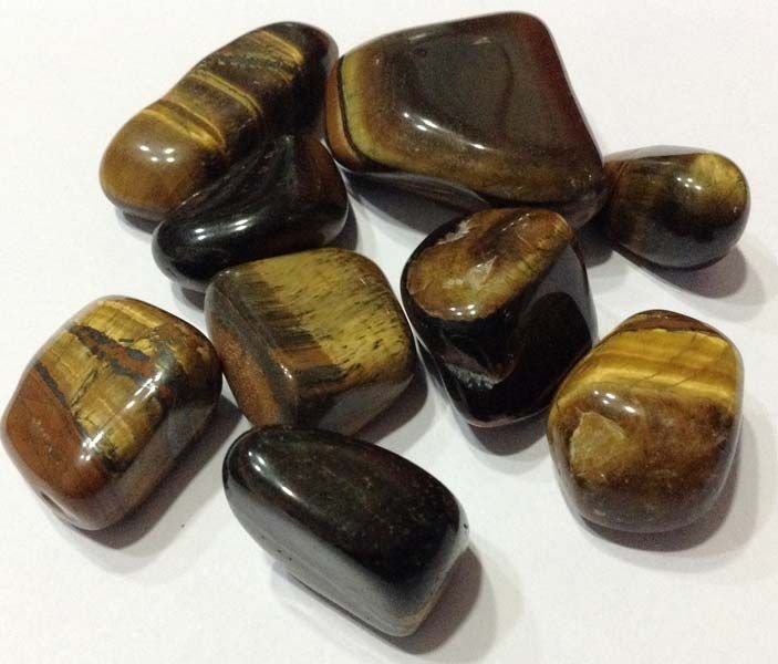 Tiger Eye Pebble Stones (P018)