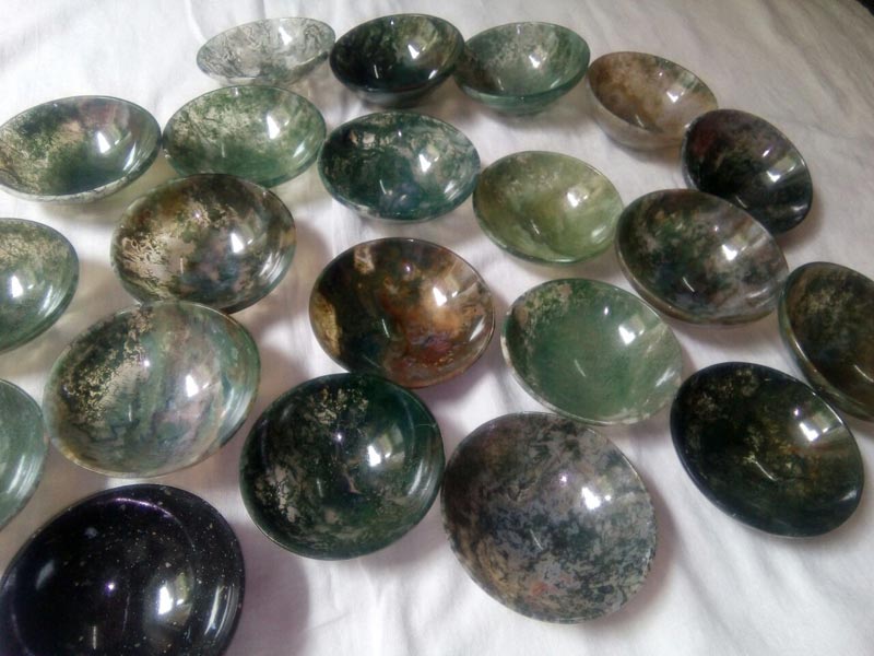 Agate Stone Bowls (2)