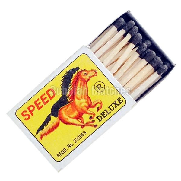 Speed Deluxe Wooden Safety Matchbox